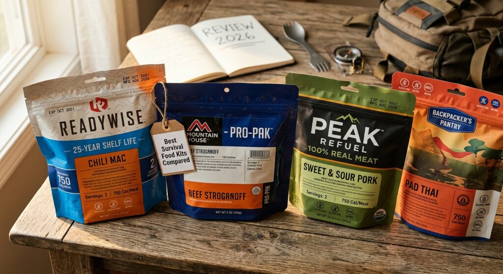 Best Survival Food Kits Compared (2026 Honest Review) — guide
