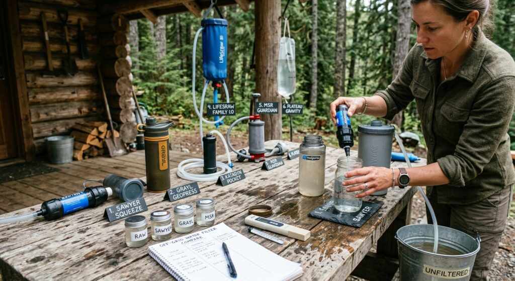 Best Water Filter for Off-Grid Living: 6 Options Tested and Compared