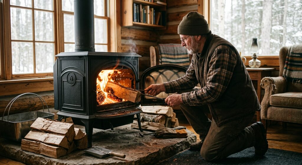 How to Heat a House Without Electricity: The Complete Off-Grid Guide