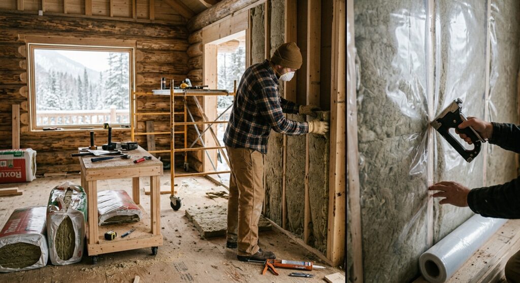 How to Insulate a Cabin for Winter (The Right Way)