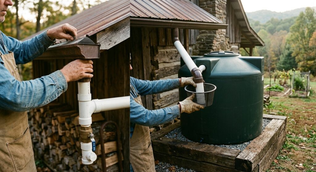 How to Collect and Store Rainwater for Off-Grid Use