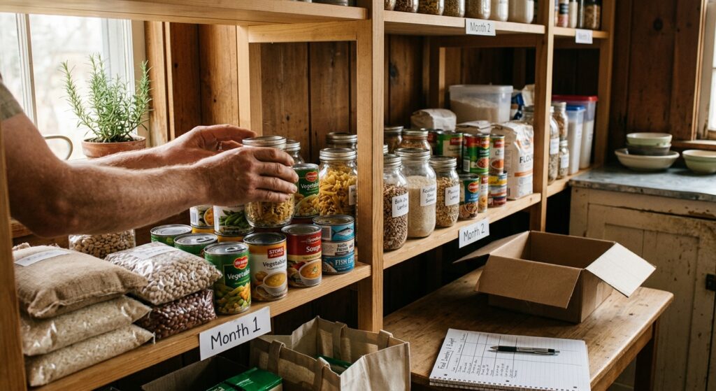 How to Build a 3-Month Food Supply on Any Budget
