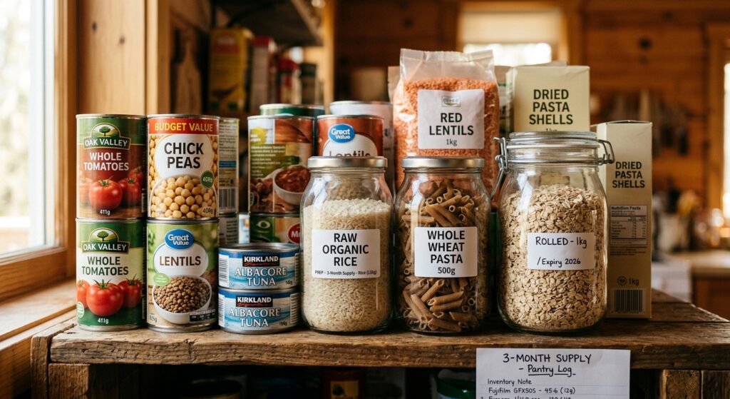 How to Build a 3-Month Food Supply on Any Budget — guide