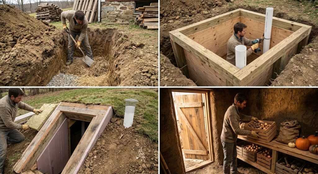 DIY Root Cellar: Keep Food Fresh All Winter Without Power