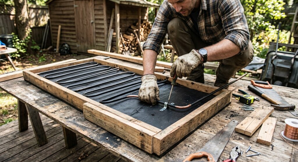 DIY Solar Water Heater: Build One for Under $150
