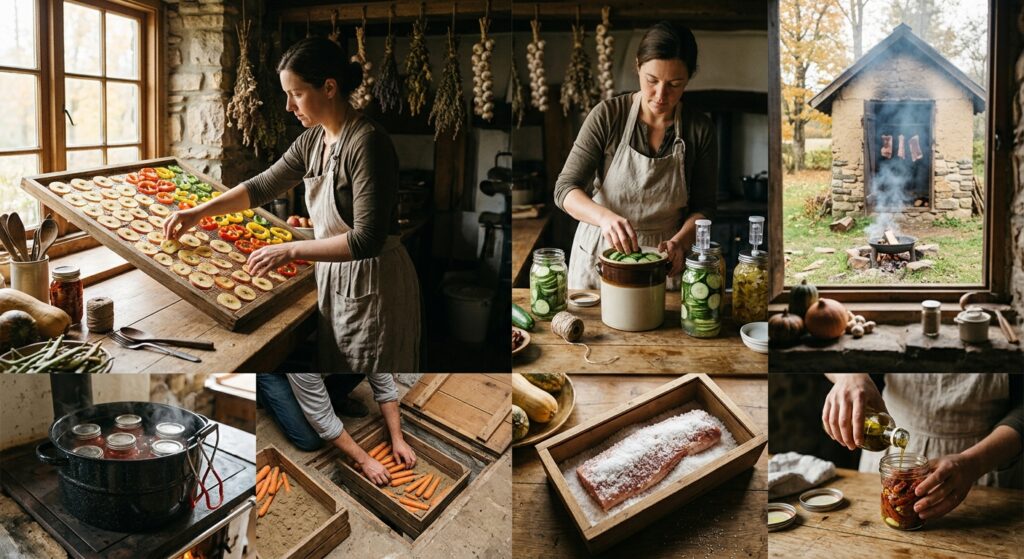How to Preserve Food Without Electricity: 7 Time-Tested Methods